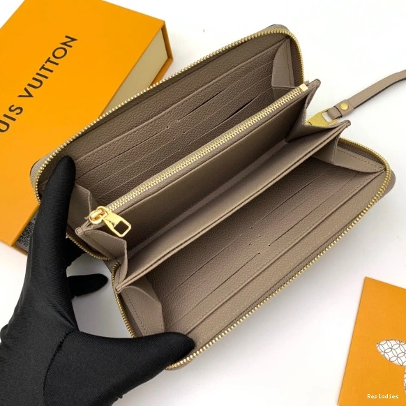 Fake Louis Bags LOUIS WALLET VUITTON ZIPPY 0722